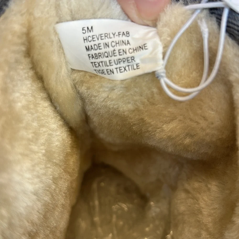 Harper Canyon Emmerson Faux Shearling Boot-Size 5  NWOB